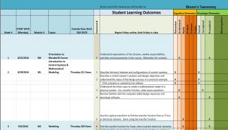 Course Schedule